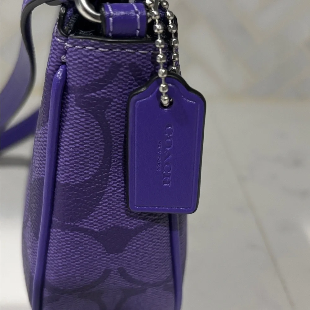 Coach Nolita 19 in Purple - Picture 3 of 7
